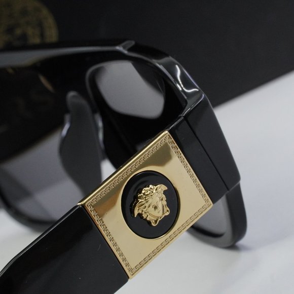 Versace VE4436U GB1/81 Aviator Sunglasses - Black/Grey Polarized main image 13